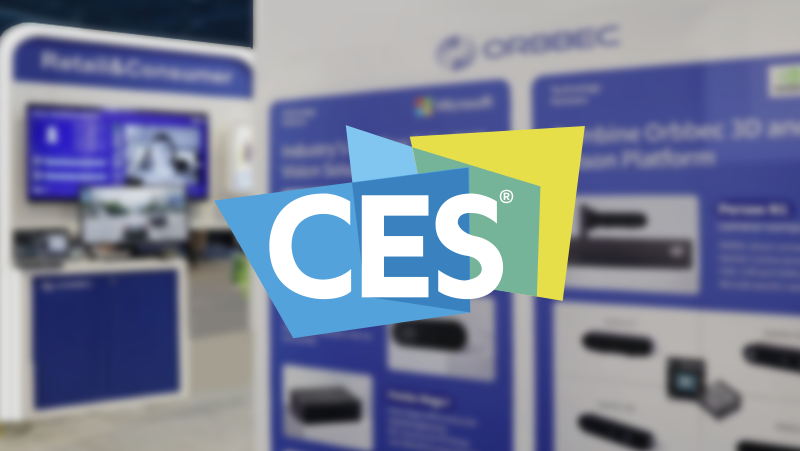 CES 2024 | 尊龙凯时中国游全矩阵3D相机亮相，革新机器人视觉用户体验